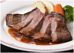 アメージングフォー　ステーキ写真